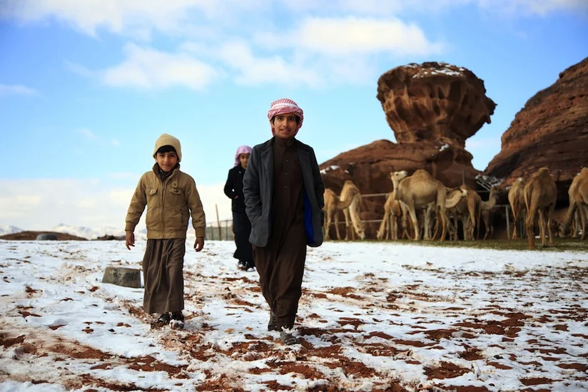 В Саудовской Аравии зафиксировали самую низкую температуру за 30 лет