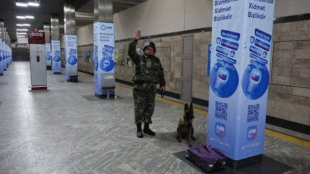 FHN metronun “Koroğlu” stansiyasında təlim keçirib