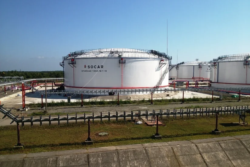 Kulevi terminalında yeni saxlama sahəsində tikinti işləri başa çatır