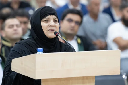 Victims, including those injured, taken captive and held hostage due to attacks by Armenian armed forces, and mine victims testify in court