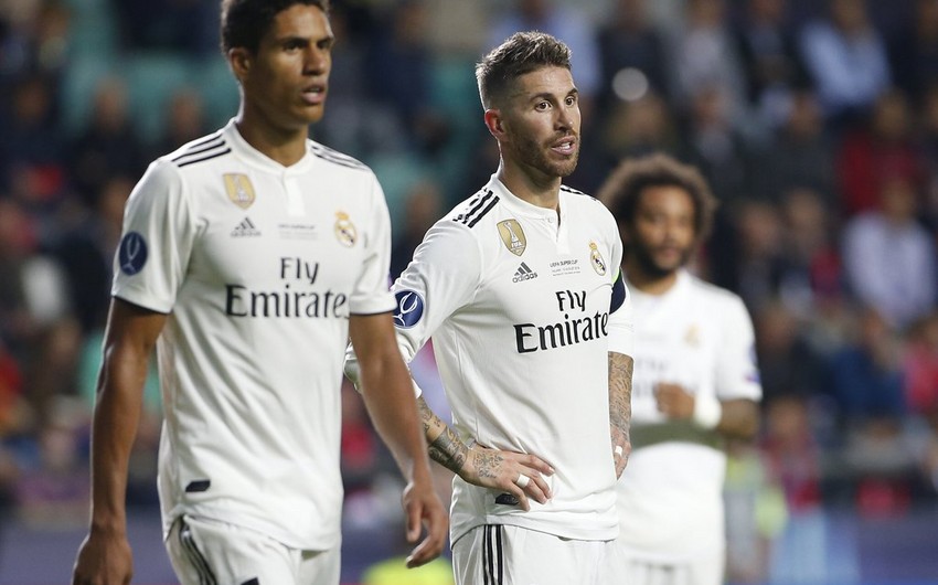 Real Madridin əsas müdafiəçiləri İnterlə matçı buraxa bilər