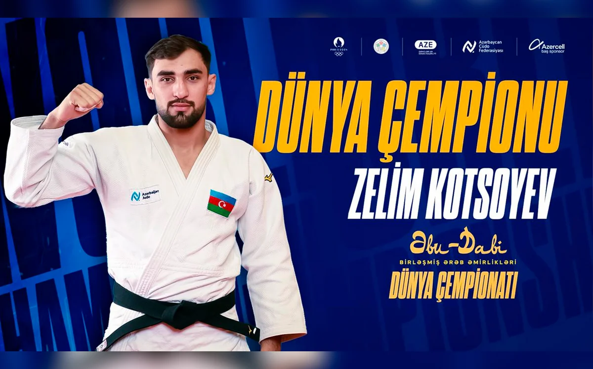 Еще один дзюдоист из Азербайджана стал чемпионом мира