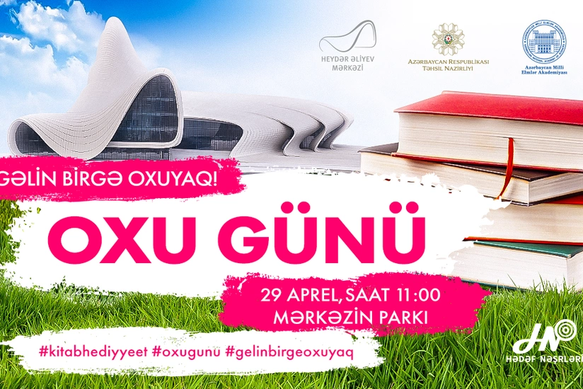 Heydar Aliyev Center's park to host Reading Day