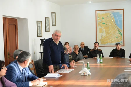 Lənkəranda 20 Yanvar şəhidlərinin ailə üzvləri ilə görüş keçirilib - FOTO