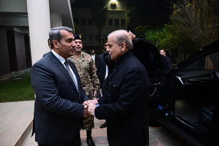 Pakistanın Baş naziri Məhəmməd Şahbaz Şərif Azərbaycanın İslamabaddakı səfirliyində olub