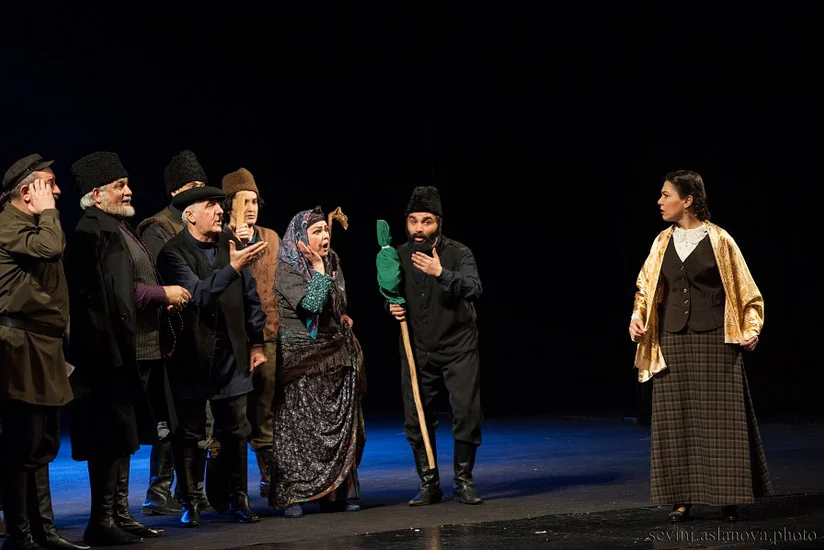 Akademik Milli Dram Teatrında “Almaz” tamaşasının premyerası olub