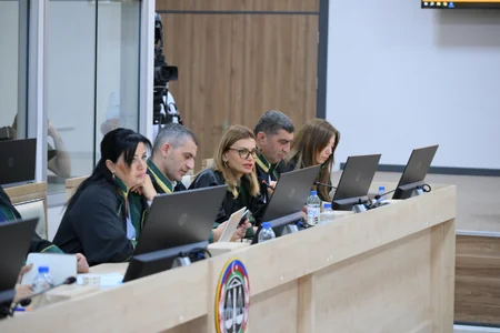 Victims, including those injured, taken captive and held hostage due to attacks by Armenian armed forces, and mine victims testify in court