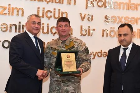 Dövlət Komitəsində Vətən müharibəsi iştirakçıları ilə görüş keçirilib