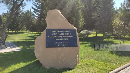 Bakıda 301 şəhidin ad-soyadı həkk olunan Memorial Kompleks ucaldılıb