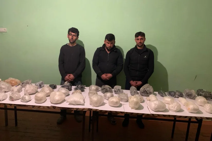İrandan Azərbaycana 73 kq narkotikin gətirilməsinin qarşısı alınıb, saxlanılanlar var