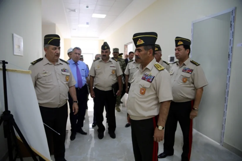 Defense Minister attends opening of a new buildings in the engineering military unit