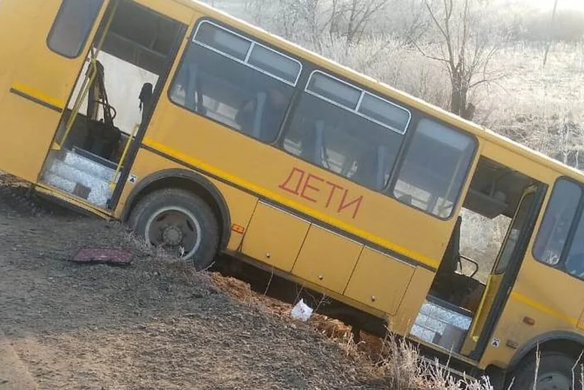 В России в ДТП со школьным автобусом погиб один ребенок, четверо пострадали