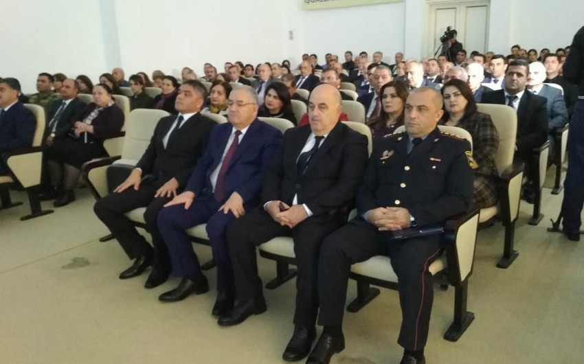 DTX Ağdamda gənc nəslin maarifləndirilməsi üçün konfrans keçirib - FOTO - VİDEO