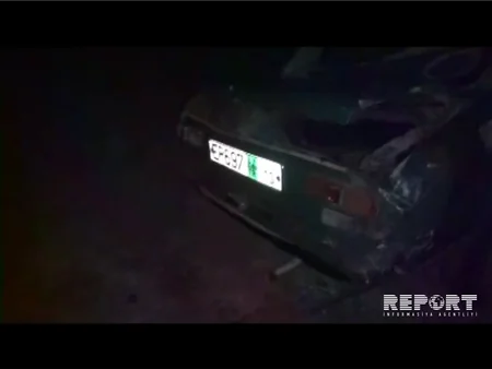Cəlilabadda yol qəzası baş verib: 1 ölü, 3 yaralı