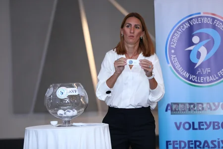 Voleybol üzrə Azərbaycan Kubokunun püşkatma mərasimi keçirilib