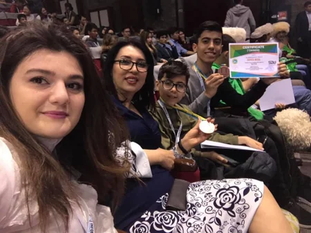 Azərbaycan məktəbliləri beynəlxalq müsabiqədə qalib gəliblər - FOTO