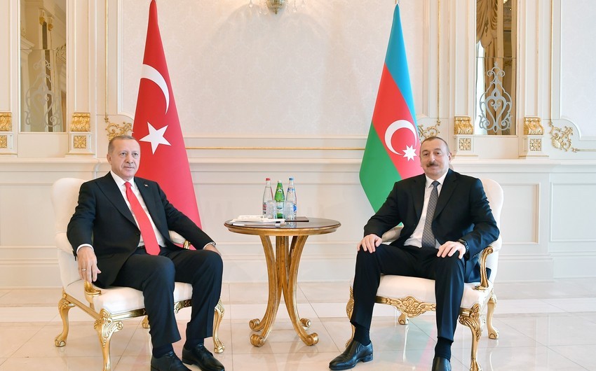 İlham Əliyev Rəcəb Tayyib Ərdoğana başsağlığı verib