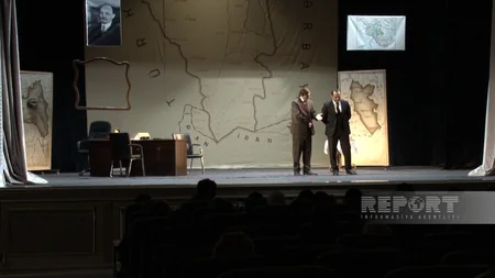 Sumqayıt Dövlət Dram Teatrında “İrəvanda nəyim qaldı” tamaşasının premyerası keçirilib