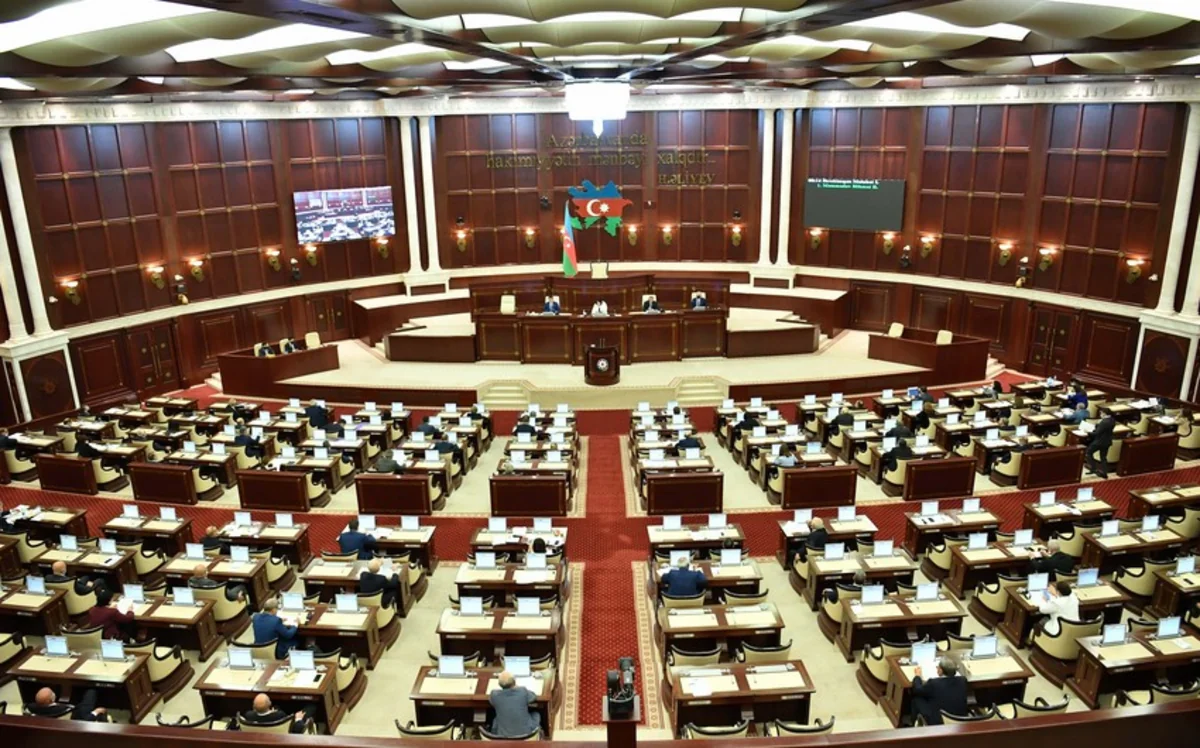 Milli Məclisin növbəti iclaslarının gündəliyi açıqlanıb