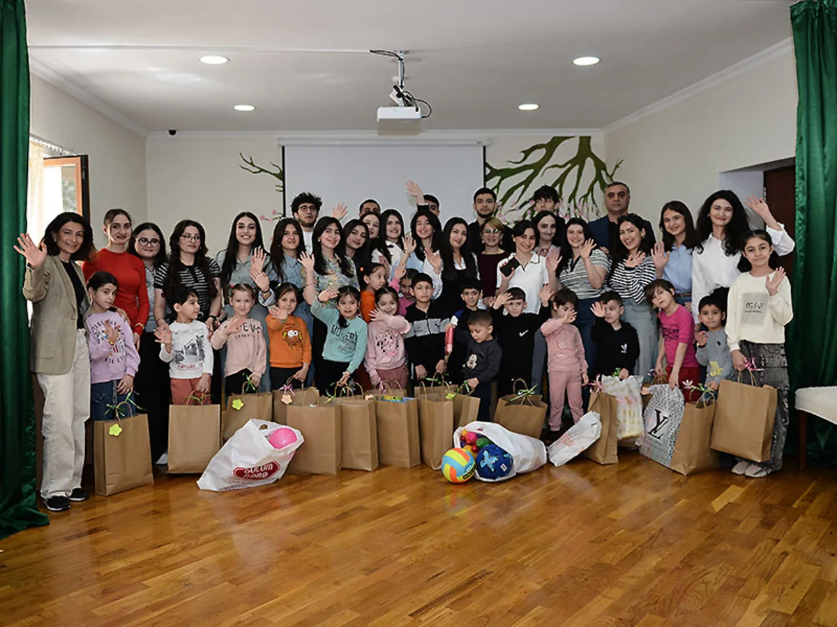 AFFA-nın təşkilatçılığı ilə uşaq evində görüş keçirilib