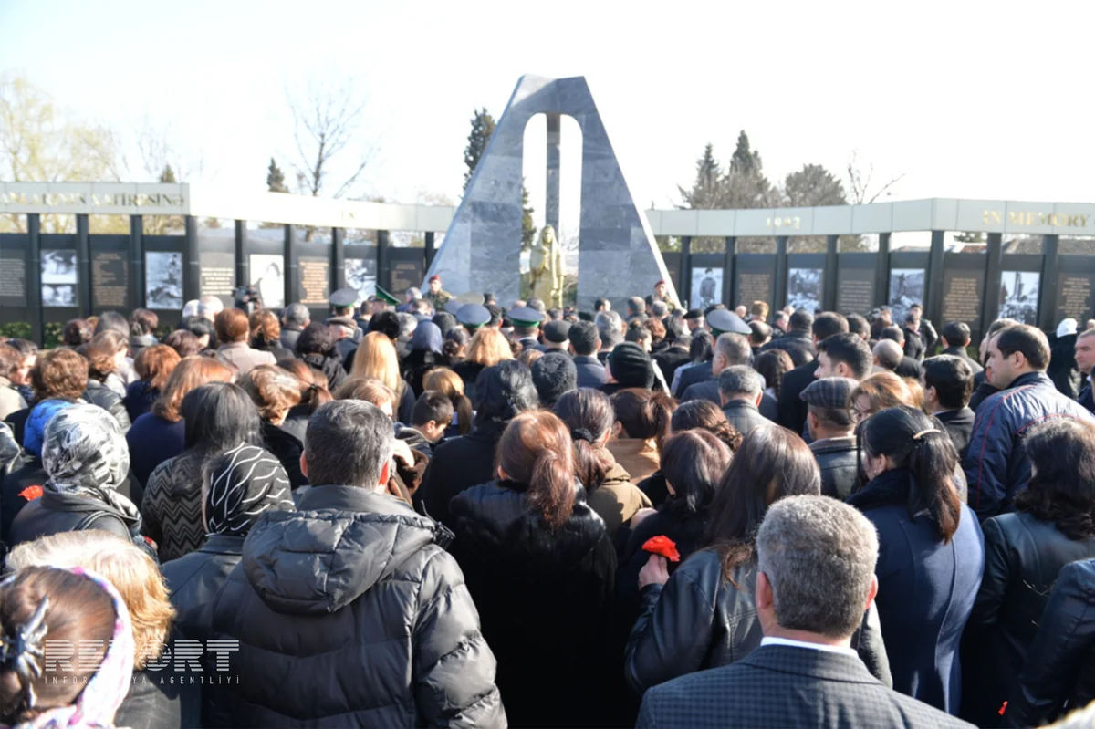 Lənkəranda Xocalı soyqırımının 24-cü ildönümü qeyd olunub - FOTO