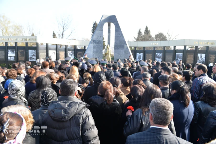 Lənkəranda Xocalı soyqırımının 24-cü ildönümü qeyd olunub - FOTO