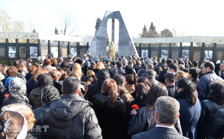 Lənkəranda Xocalı soyqırımının 24-cü ildönümü qeyd olunub - FOTO