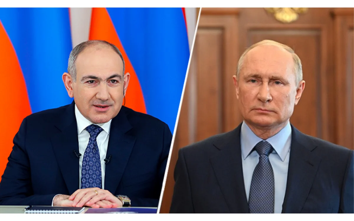 Pashinyan, Putin hold telephone conversation