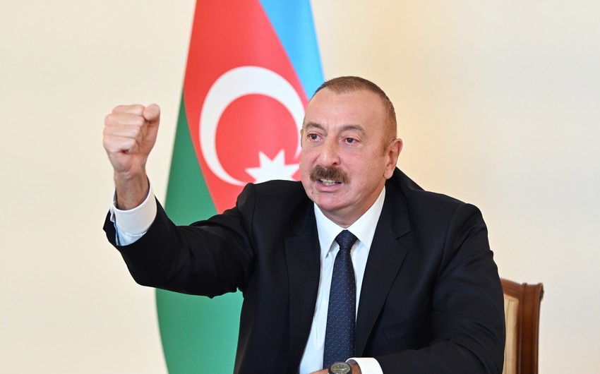 İlham Əliyev: Bu yalançıları biz bundan sonra da qovacağıq