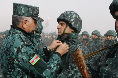 Deputy Chief of State Border Service on border with Armenia