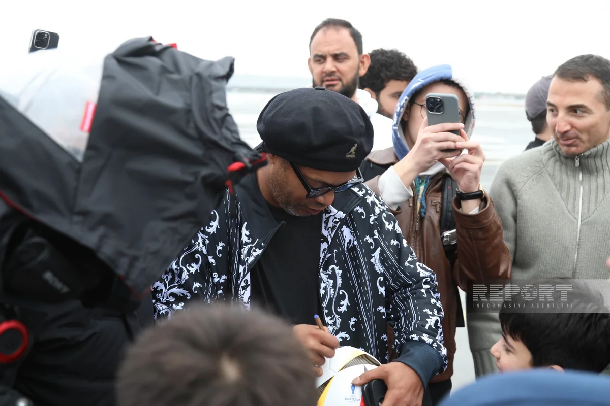 Ronaldinyonun Azərbaycana səfəri başa çatıb