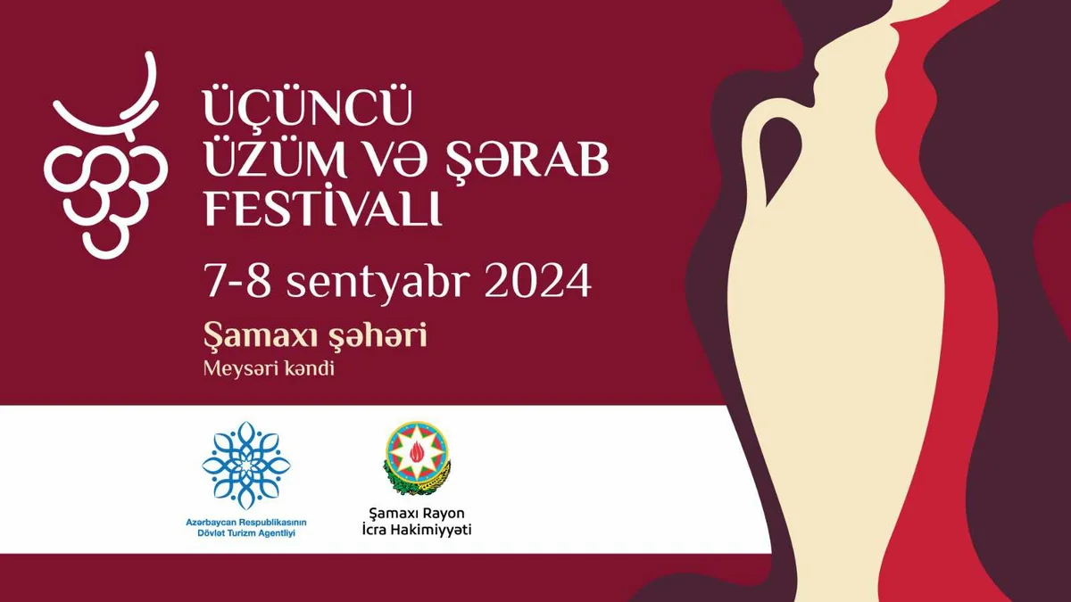 Şamaxıda III Üzüm və Şərab Festivalı keçiriləcək