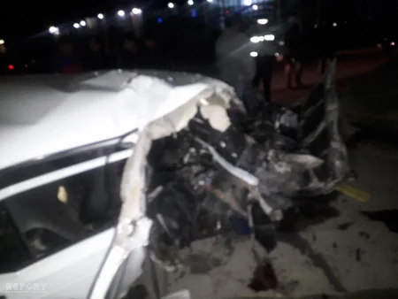 В Барде лица угнавшие автомобиль сына председателя комитета погибли в аварии - ФОТО