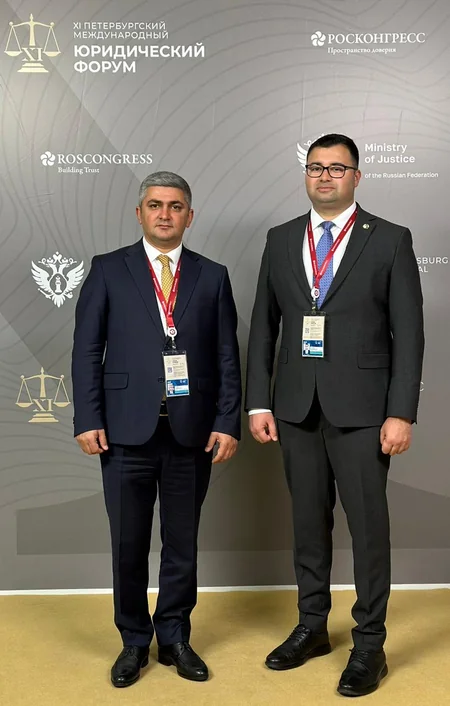 Azərbaycan 11-ci Sankt-Peterburq Beynəlxalq Hüquq Forumunda iştirak edib