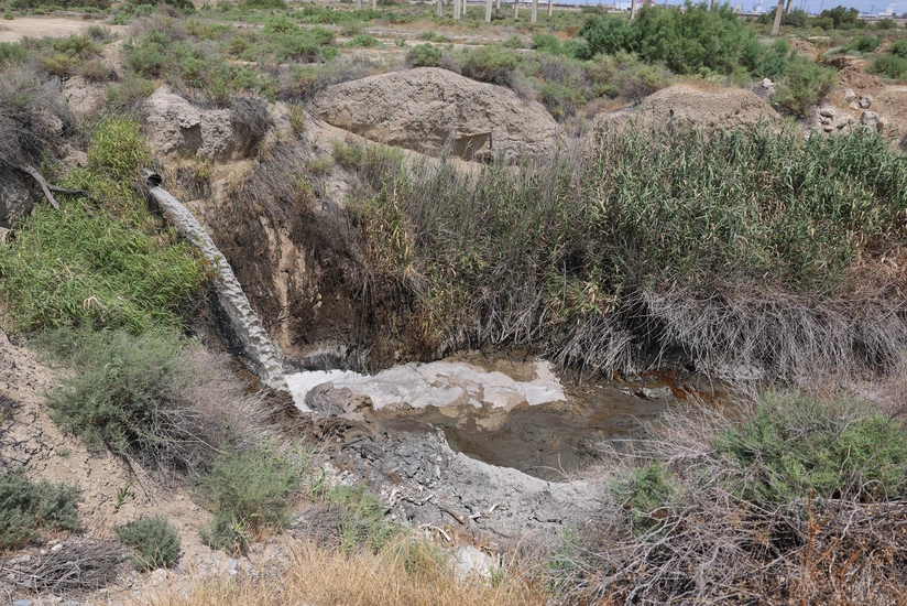 ADSEA: Sumqayıtda tullantı sularının çaya axıdılması ilə bağlı araşdırma aparılır