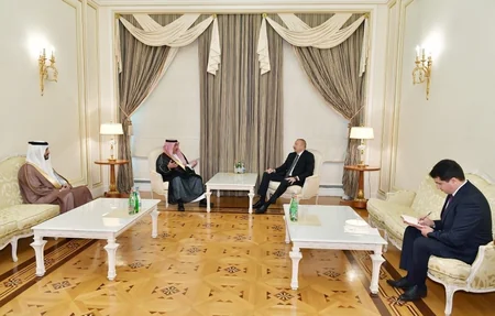 Ilham Aliyev received founding Secretary General of King Abdullah bin Abdul Aziz International Center for Interreligious and Intercultural Dialogue