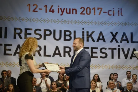 II Respublika Xalq Teatrları Festivalının qaliblərinə mükafatlar təqdim olunub