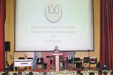 DTX-da “Azərbaycan Xalq Cümhuriyyəti - Şərqin ilk demokratik dövlətidir” mövzusunda konfrans keçirilib