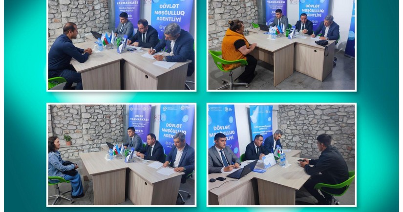 Xankəndidə əmək yarmarkası keçirilib