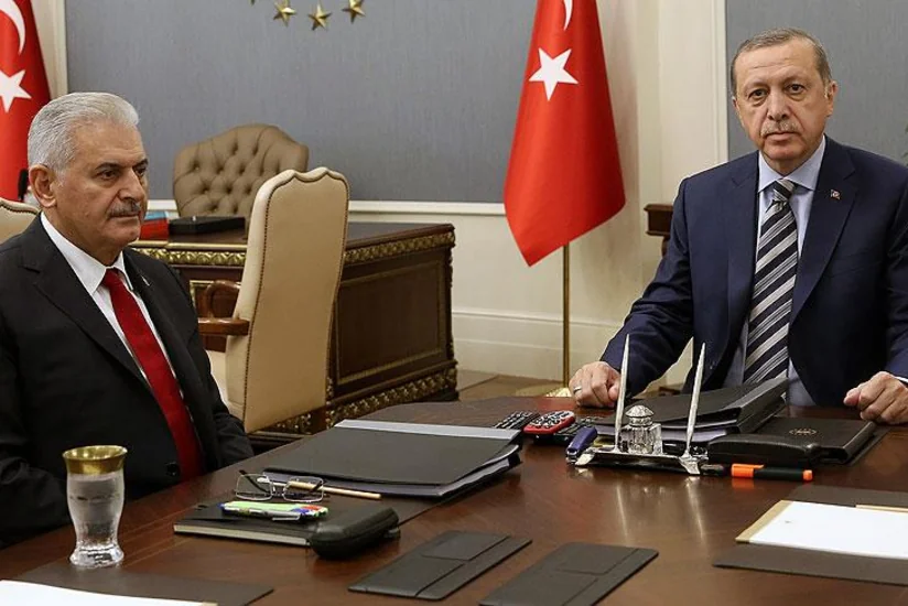 Ərdoğan baş nazir Bineli Yıldırımla qapalı görüş keçirib