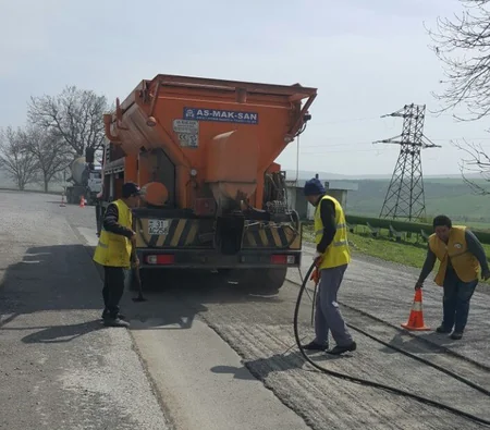 Muğanlı-İsmayıllı avtomobil yolunda təmir işləri aparılır