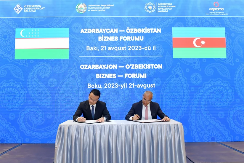 Азербайджан и Узбекистан подписали ряд документов