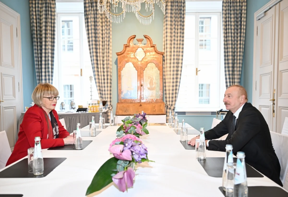 President Ilham Aliyev meets OSCE Secretary General in Munich