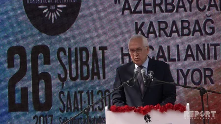 İzmirdə Xocalı faciəsinin qurbanları yad edilib - FOTO
