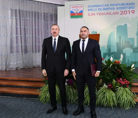 Prezident İlham Əliyev 2019-cu ilin idman yekunlarına həsr olunan mərasimdə iştirak edib - YENİLƏNİB