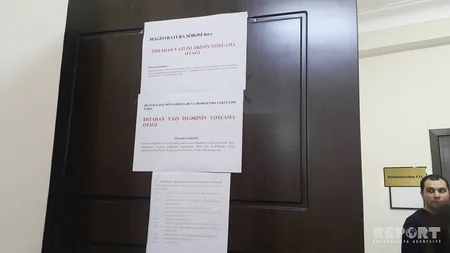 Media nümayəndələri ADU-da payız imtahan sessiyasının gedişini izləyiblər