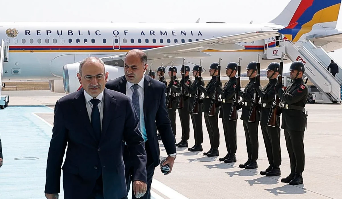 Pashinyan arrives in Türkiye on working visit