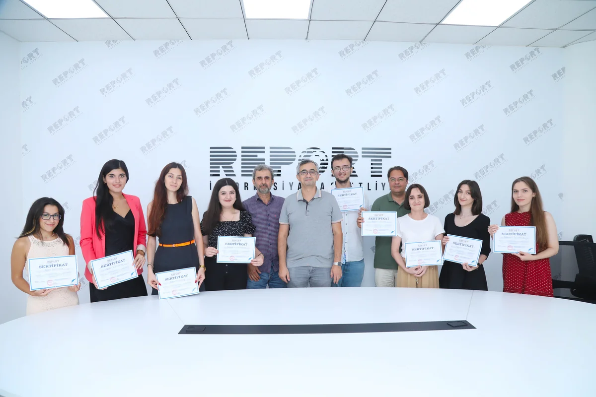 Report Media Məktəbində 11-ci qrupun təlim proqramı yekunlaşıb