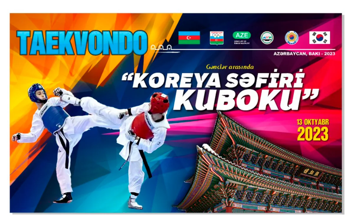 Bakıda taekvondo üzrə “Koreya səfiri kuboku” keçiriləcək