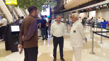 Azərbaycanlı zəvvarların ilk qrupu Həcc ziyarətinə yola düşüb - FOTO